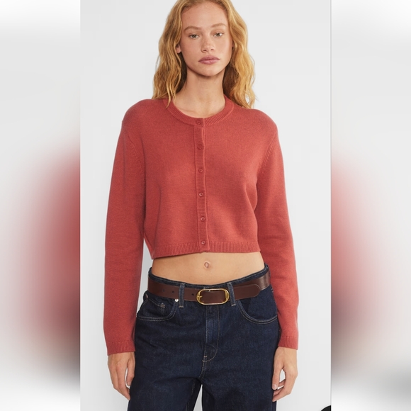 Wilfred Sweaters - Aritzia wilfred Sicily Cropped Cardigan